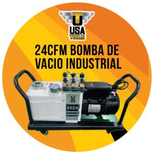 Bomba de vacío industrial 24 CFM